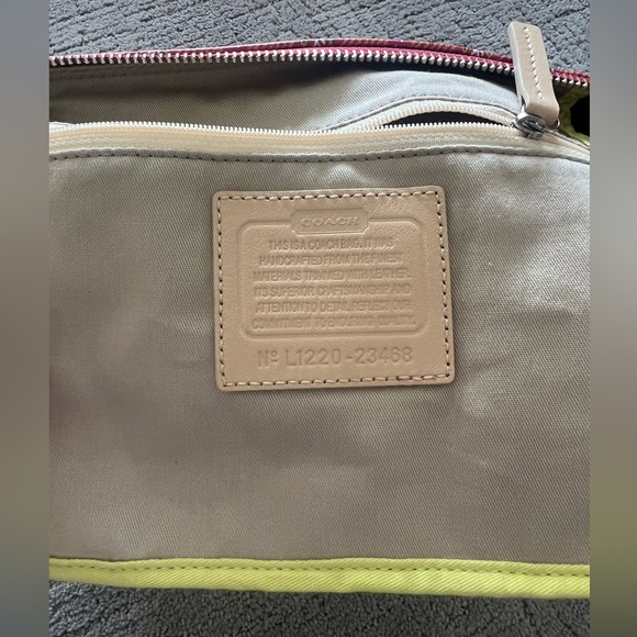 Coach Legacy Stripe Convertible Purse - Picture 8 of 14